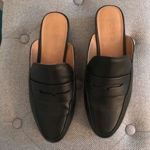 J Crew backless loafers